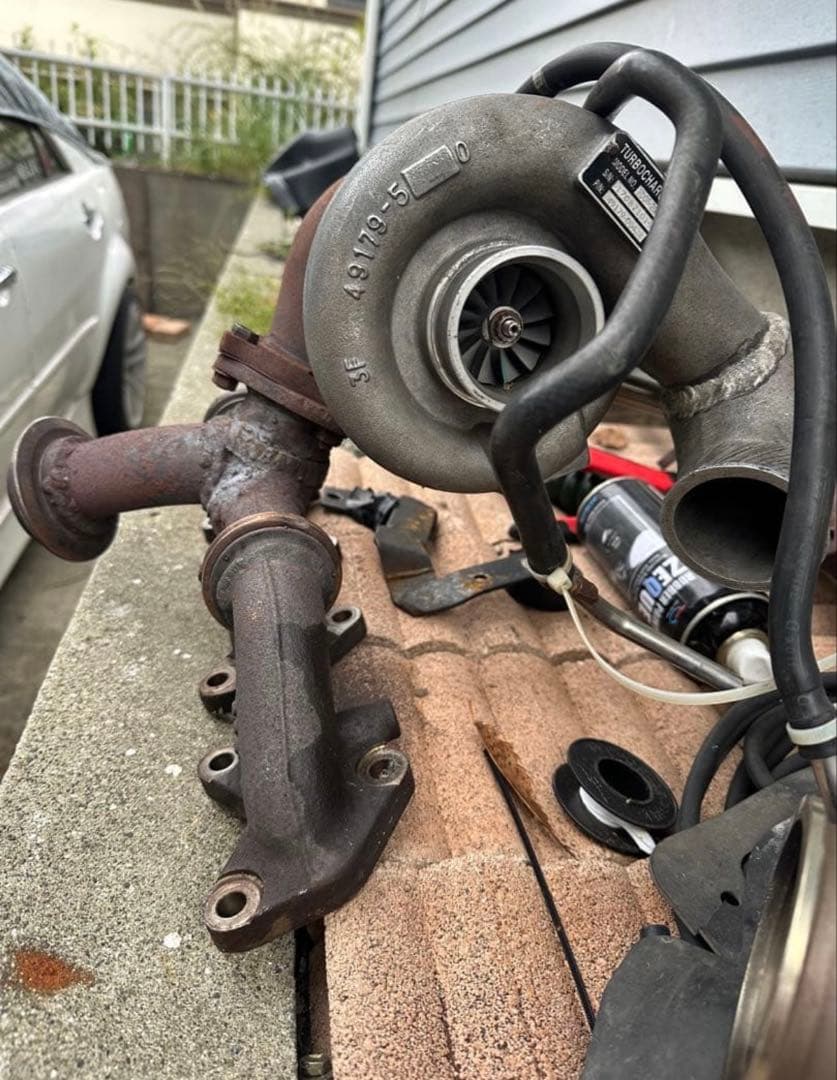 jzx100で使用 TD06-20G 芋マニ上置き仕様 400馬力仕様