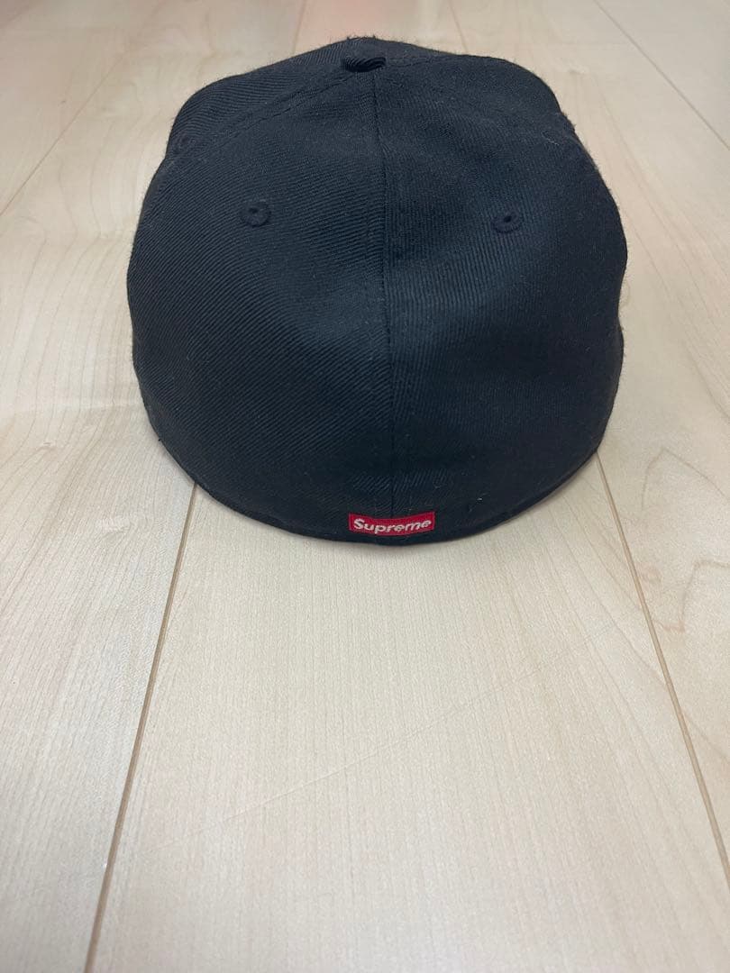 Supreme ブラック boxlogoキャップ