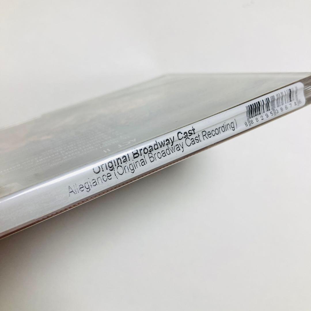 【新品・輸入盤】ALLEGIANCE アリージャンス〜忠誠〜 ミュージカル