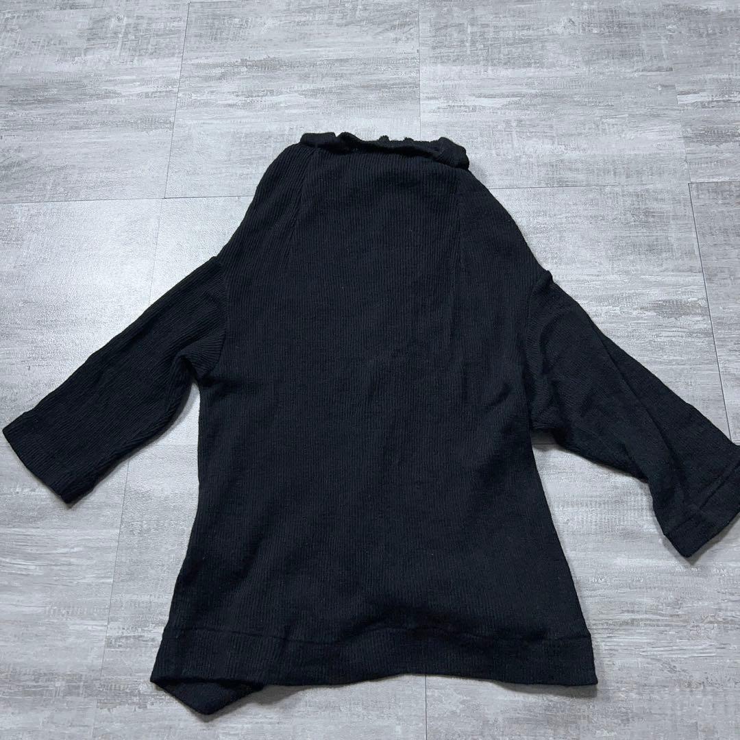 Y's Yohji Yamamoto ウール 変形カーディガン ヨウジヤマモト