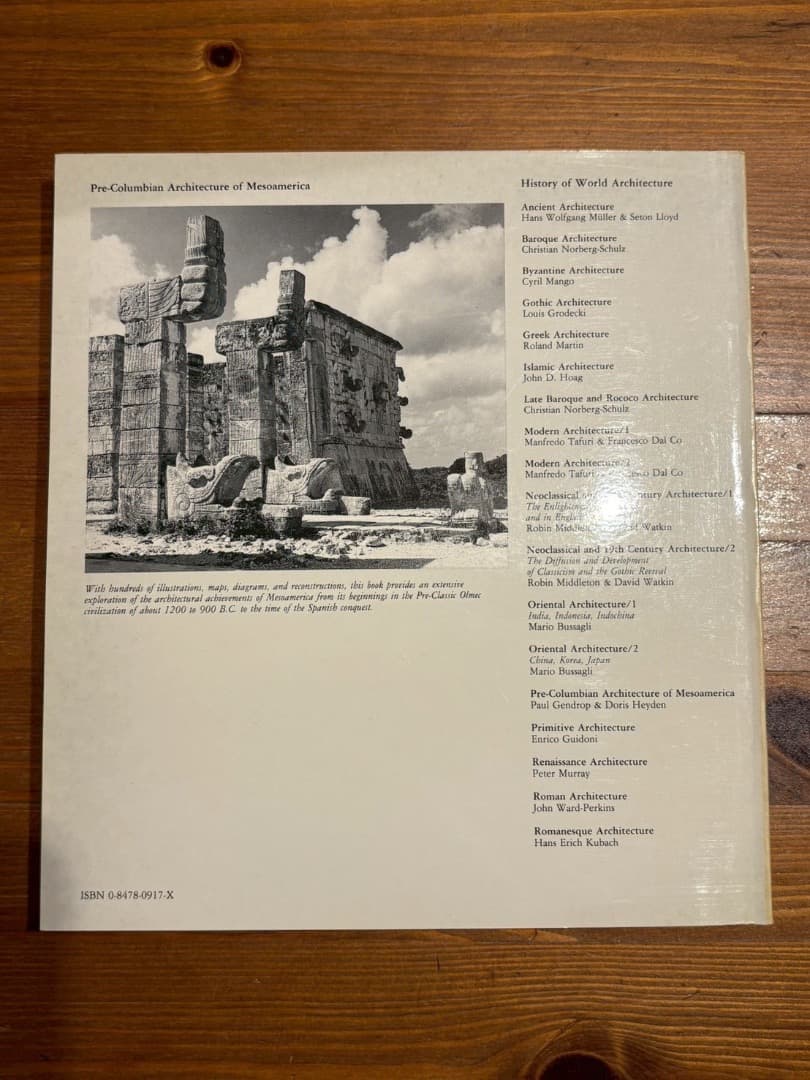 アート・デザイン・音楽 PreColumbian Architecture of Mesoamerica