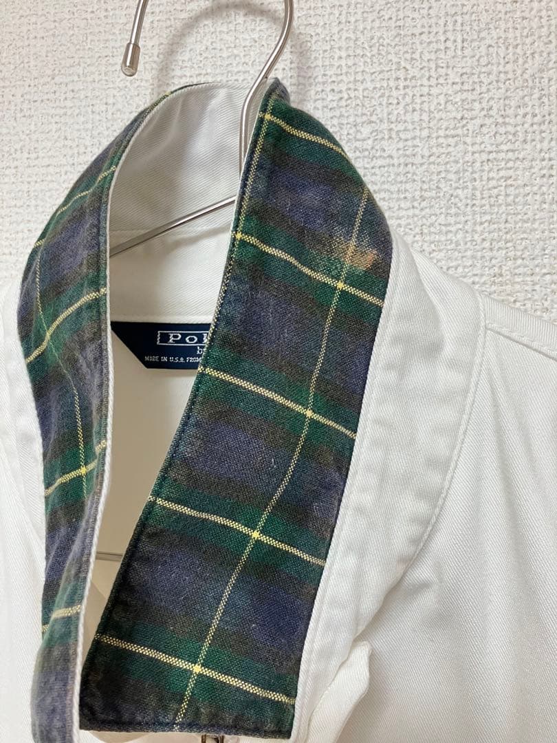 Polo by Ralph Lauren スイングトップ ブルゾン 白 90s
