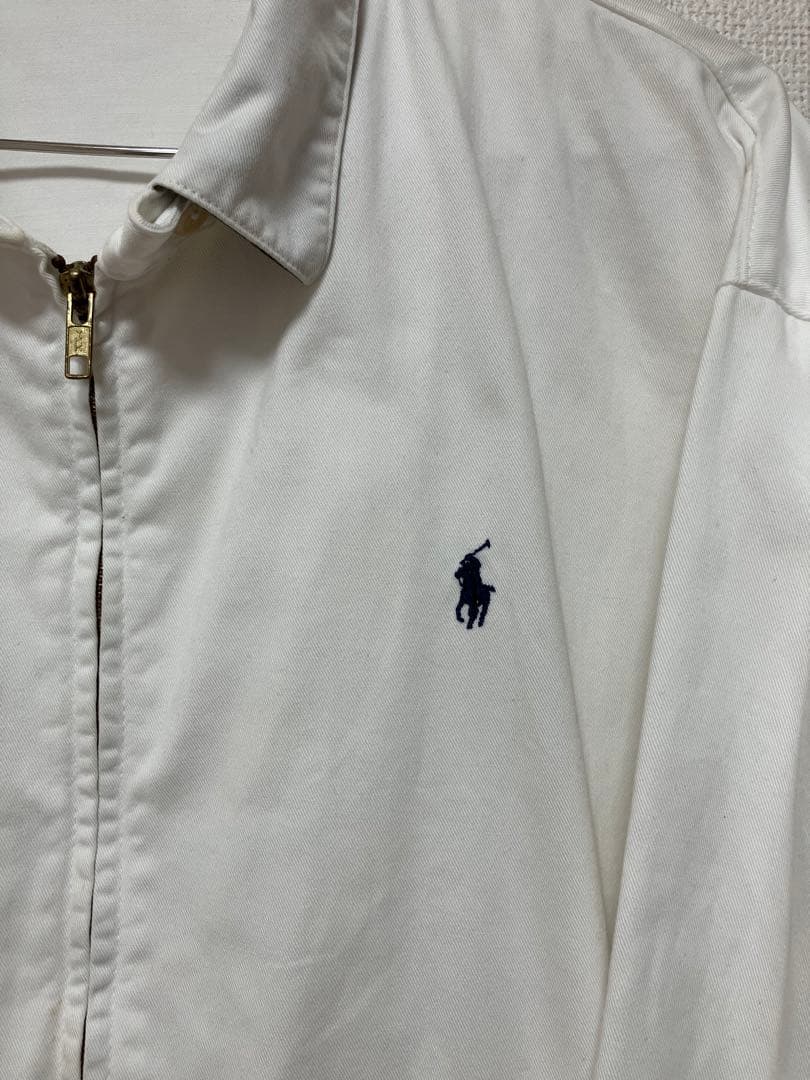 Polo by Ralph Lauren スイングトップ ブルゾン 白 90s
