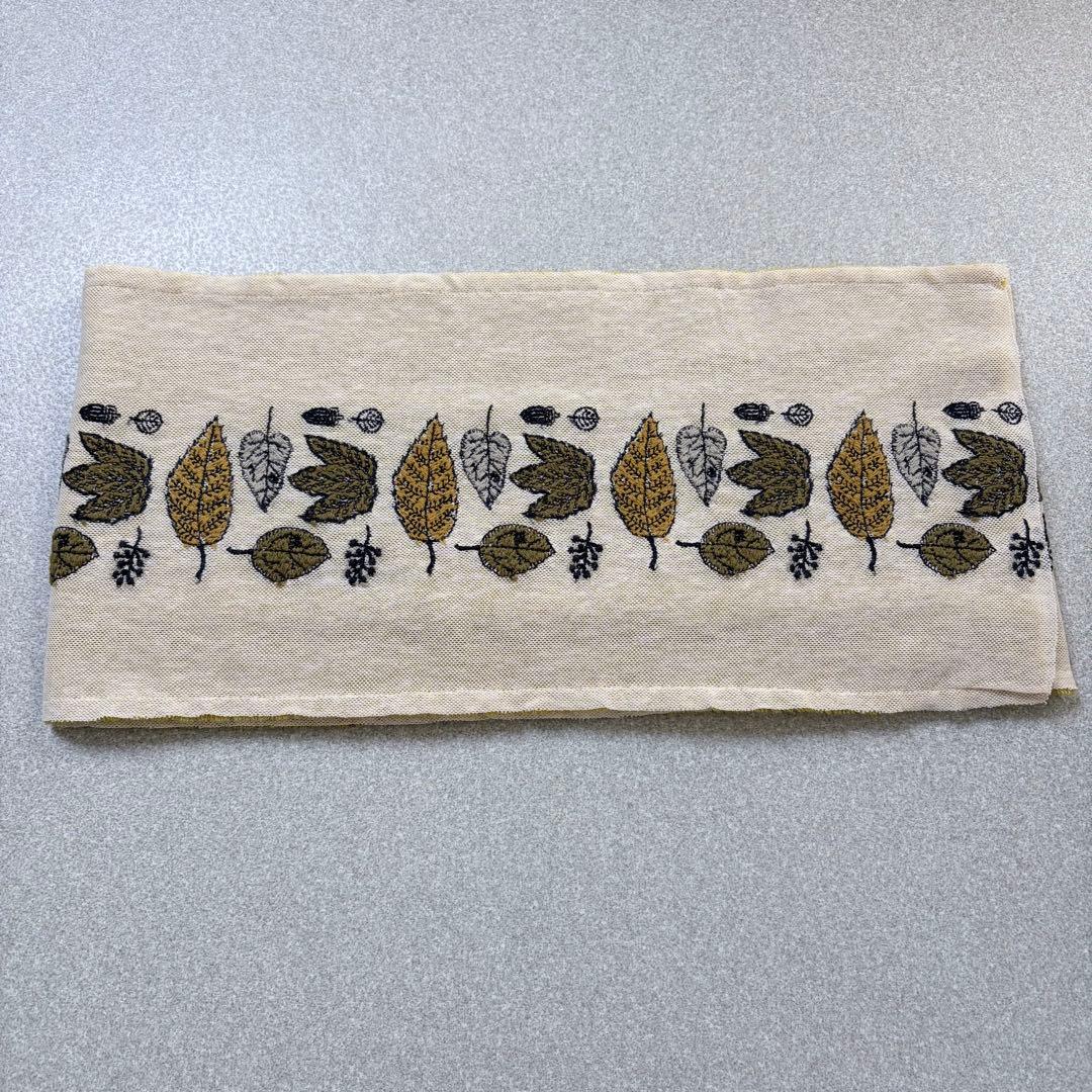 【希少✨刺繍】ミナペルホネン winter flagsストール カシミヤ100%