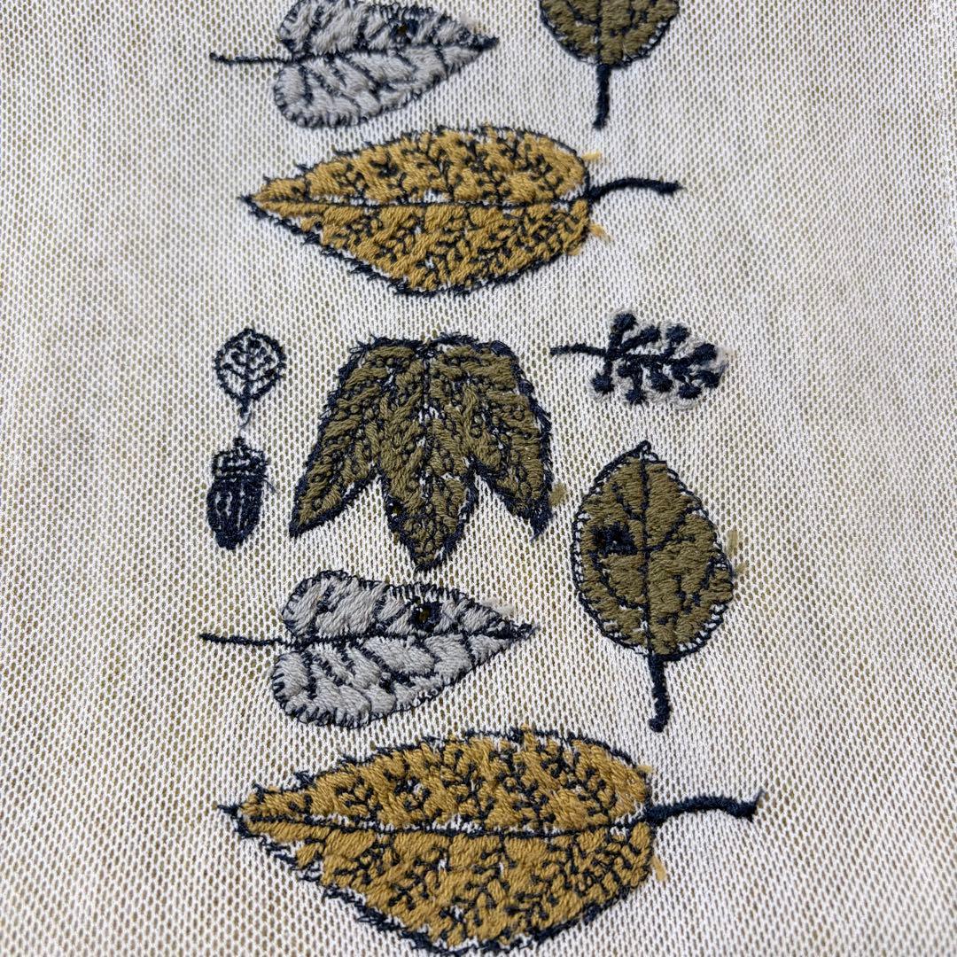 【希少✨刺繍】ミナペルホネン winter flagsストール カシミヤ100%