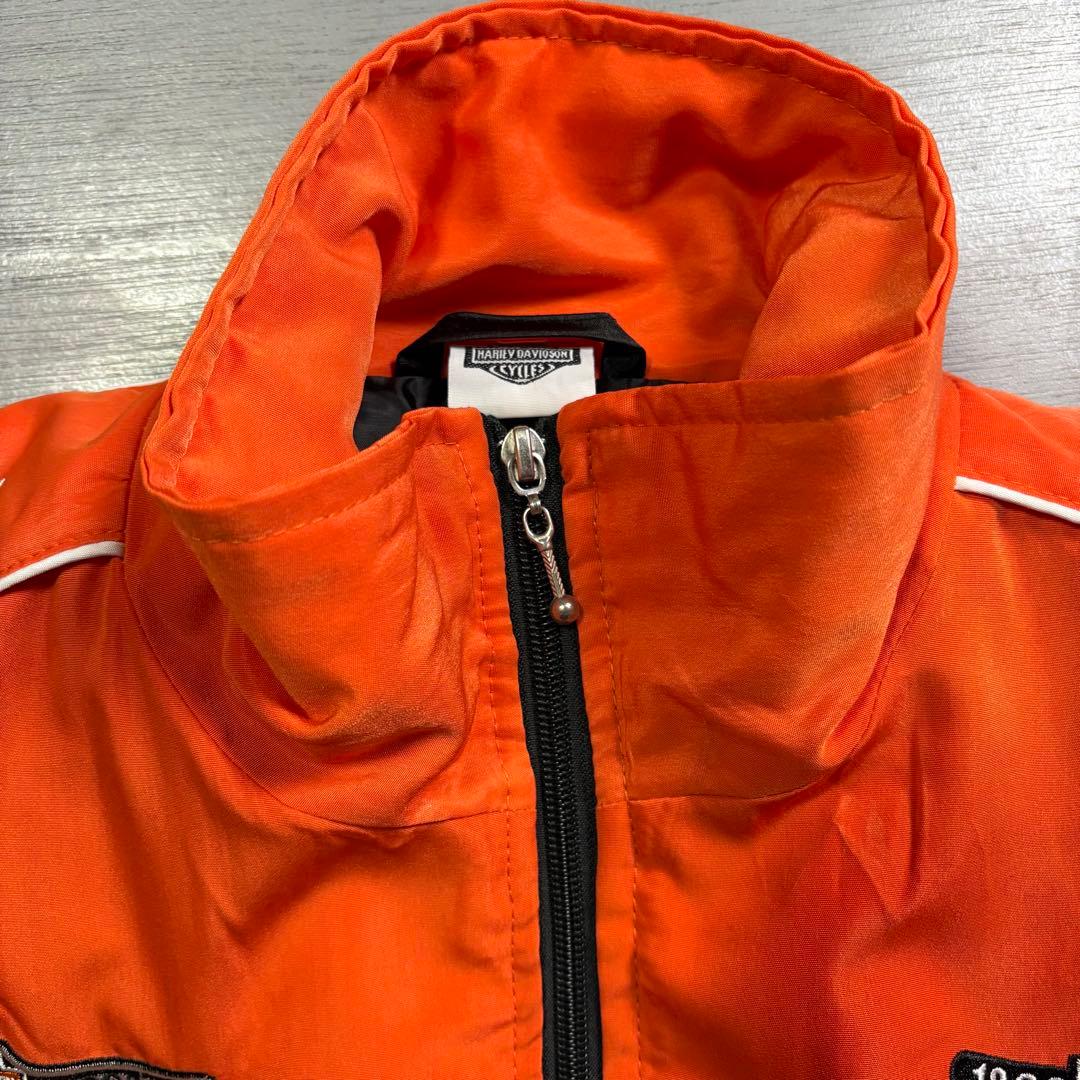 Harley-Davidson レーシングジャケット　中綿　ブルゾン　短丈　M