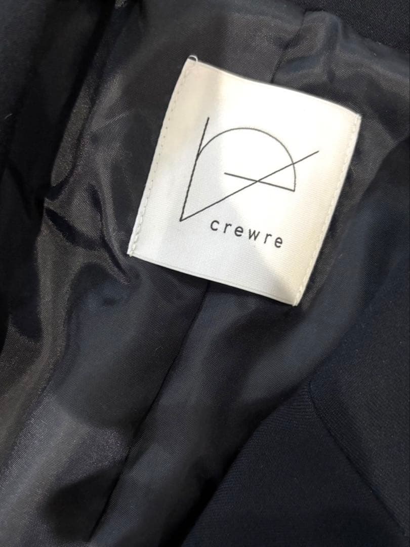 crewre クルーレダブルテーラードジャケット ネイビー　サイズ2