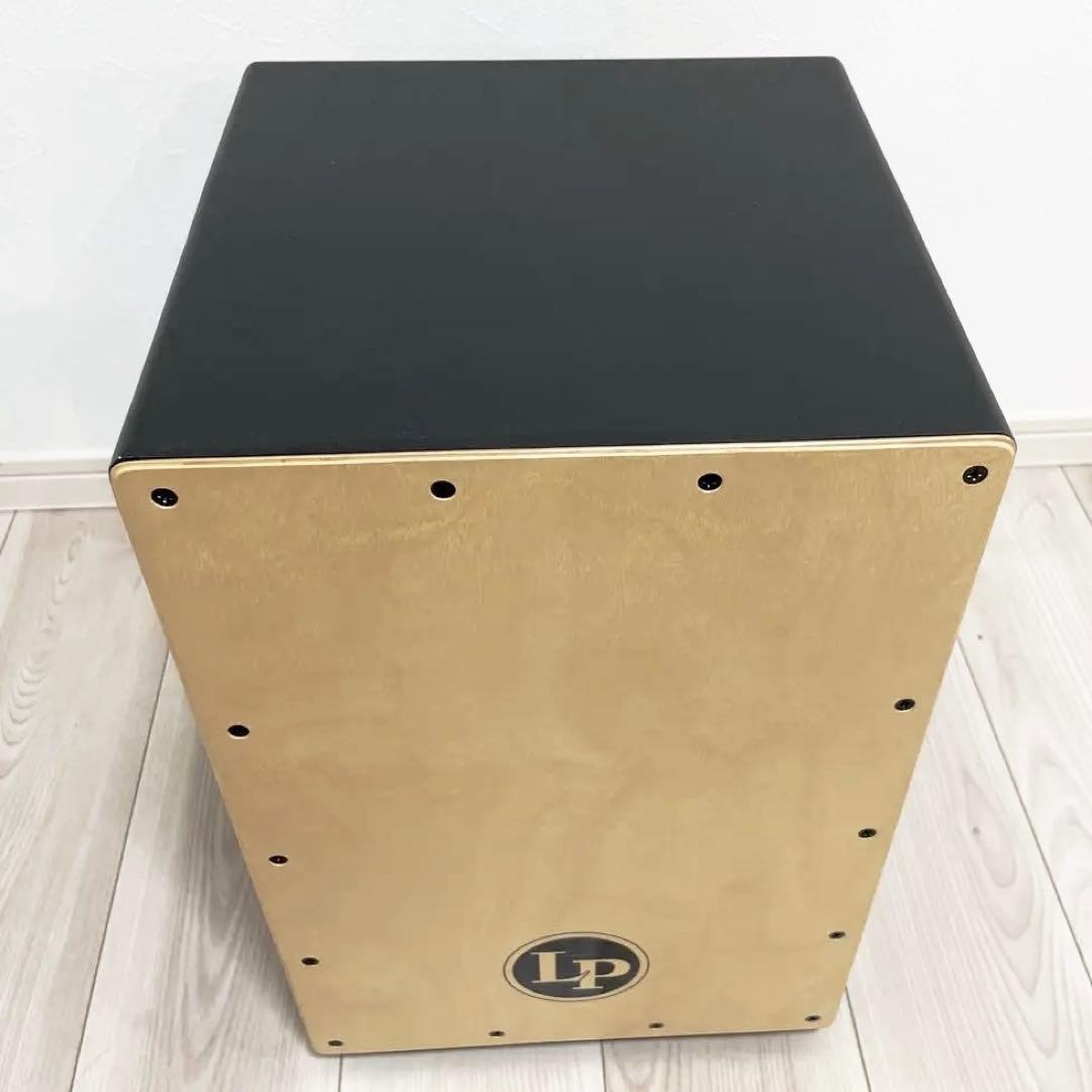 美品 LP1442-BK カホン 木製