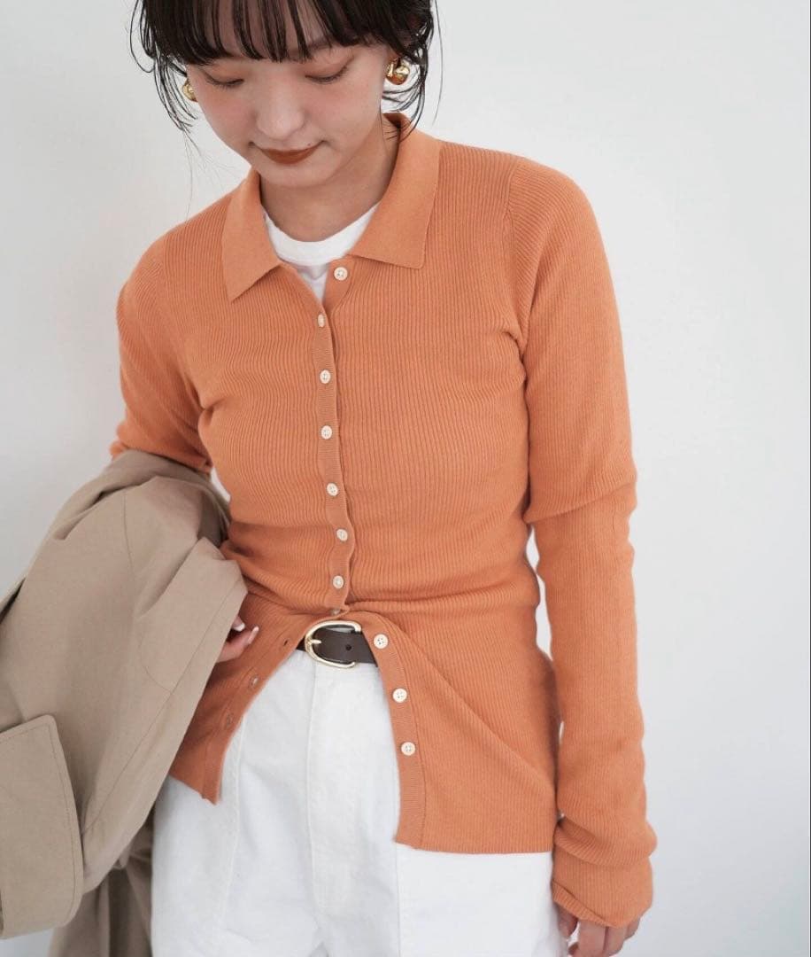 SLOBE IENA AYUPIYO 襟付きニット