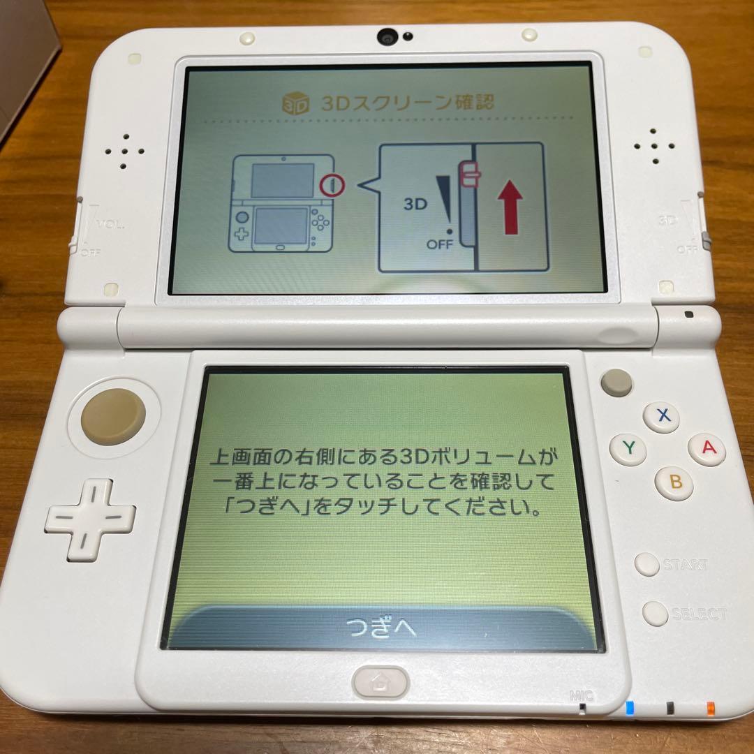 Newニンテンドー3DS LL パールホワイト