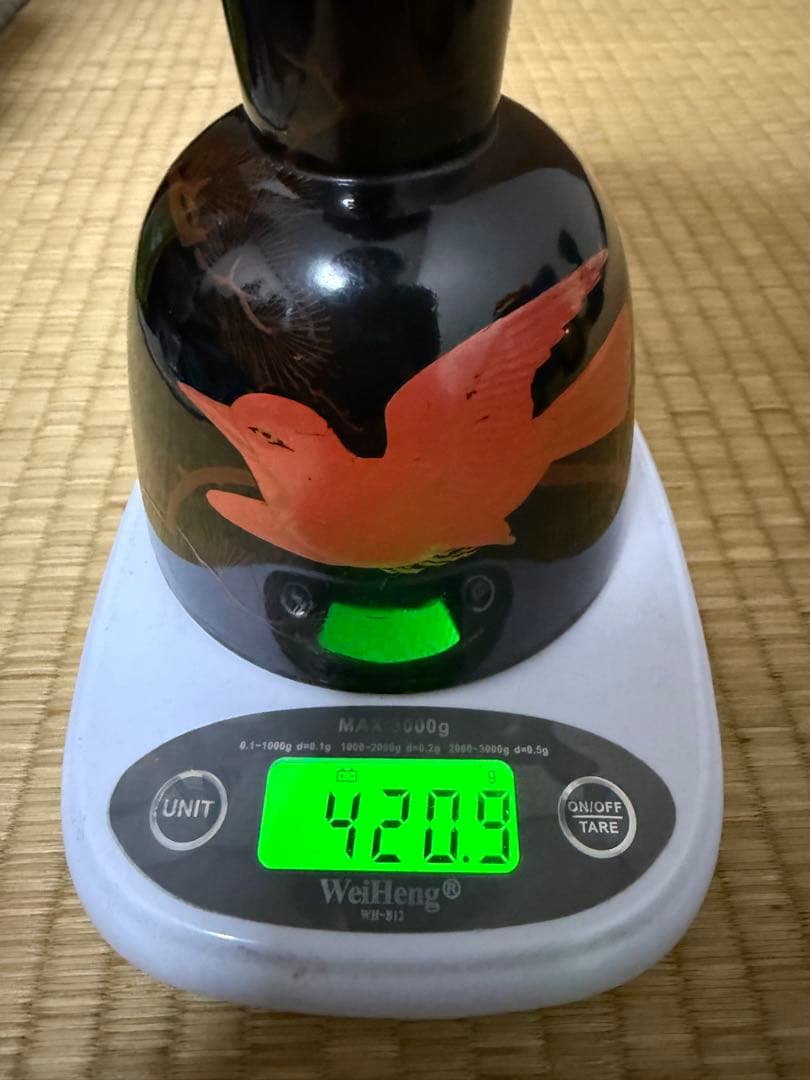 南*)様 和楽器　鼓　胴　小鼓　蒔絵　木製