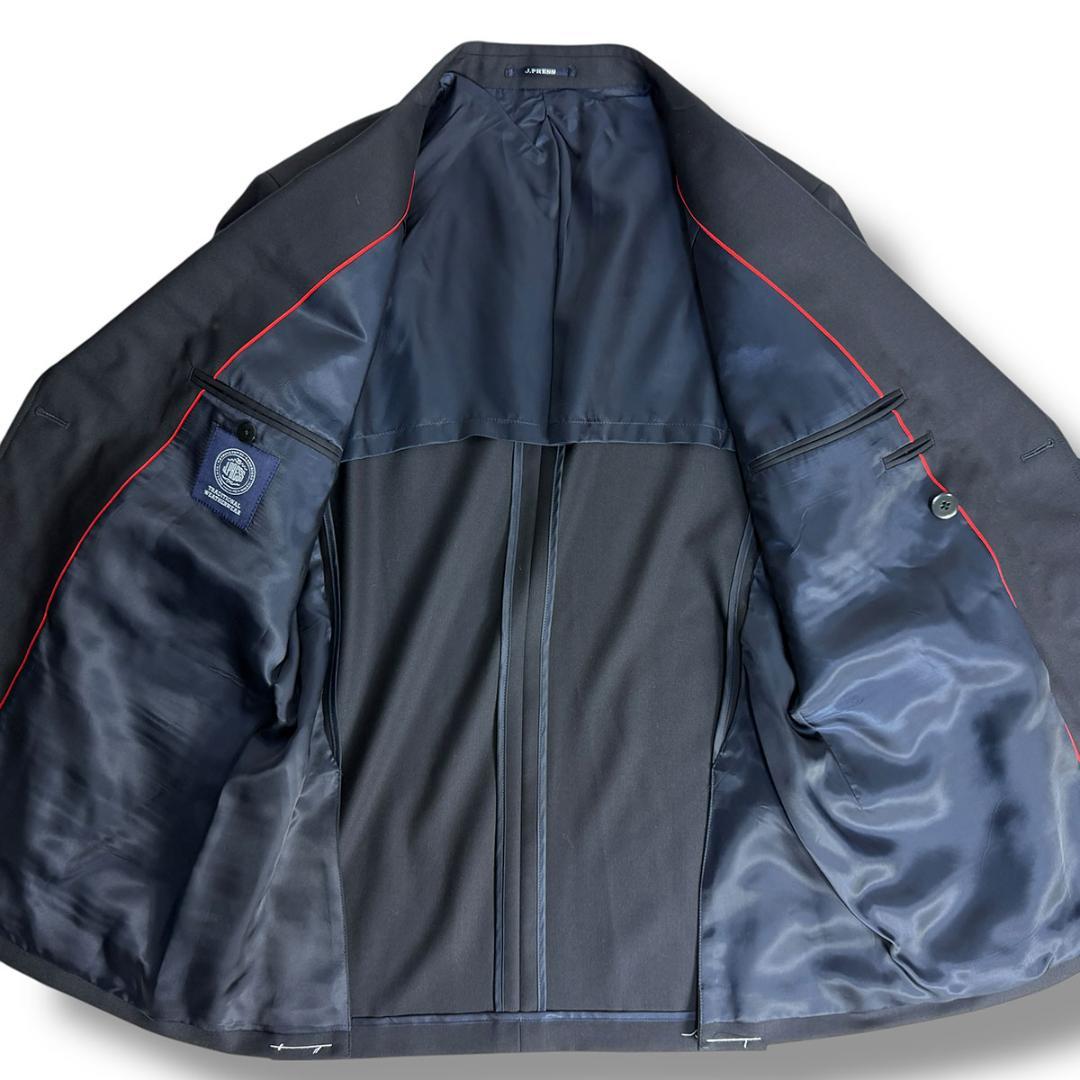 J5235未使用トラディショナルウェザーウェア×Jプレスダブル金ボタン紺ブレ40