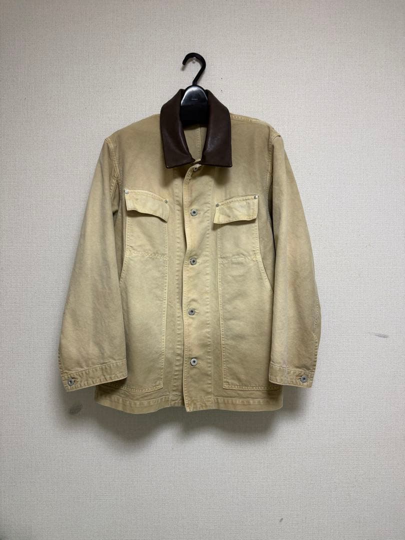 ジャケット・アウター AURALEE ORGANIC COTTON DUCK BLOUSON