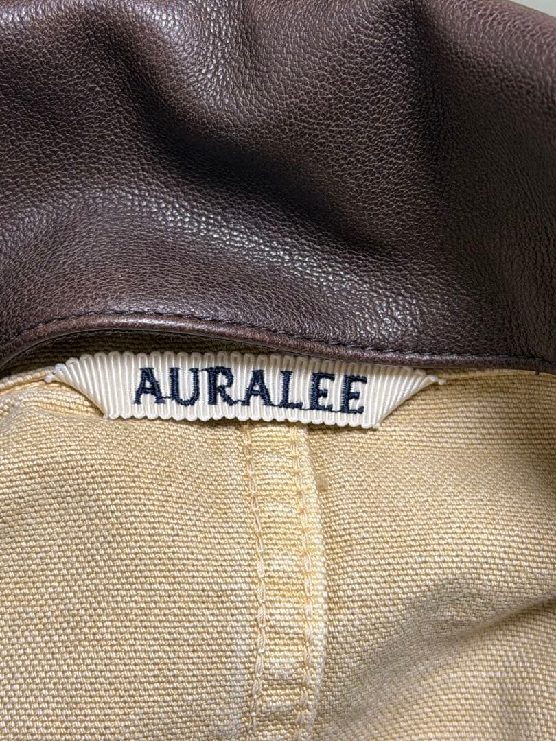 ジャケット・アウター AURALEE ORGANIC COTTON DUCK BLOUSON