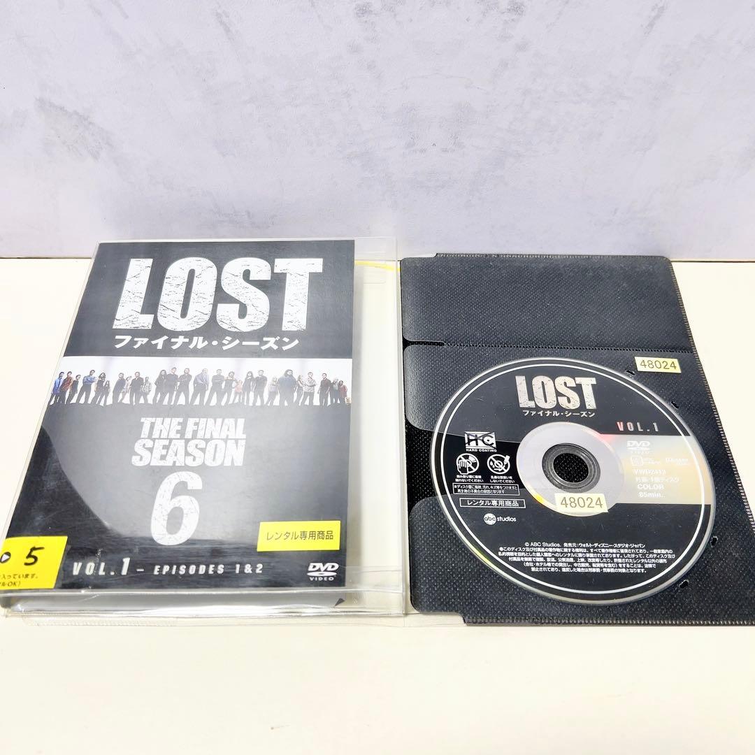 LOST(ロスト)DVDシーズン１〜ファイナル全巻(59巻)フルセット used