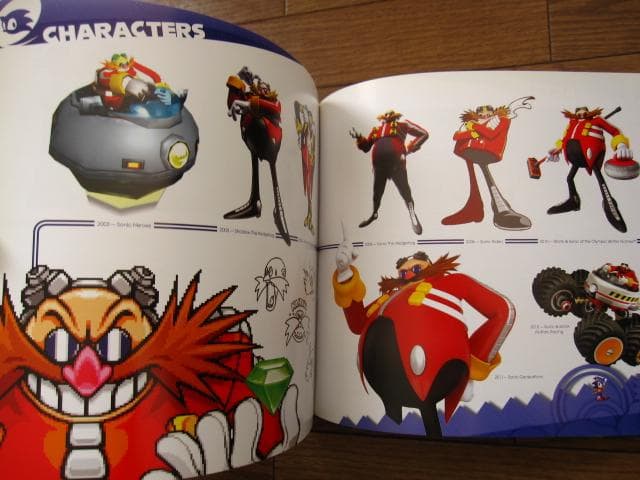 THE HISTORY OF SONIC THE HEDGEHOG　ハードカバー