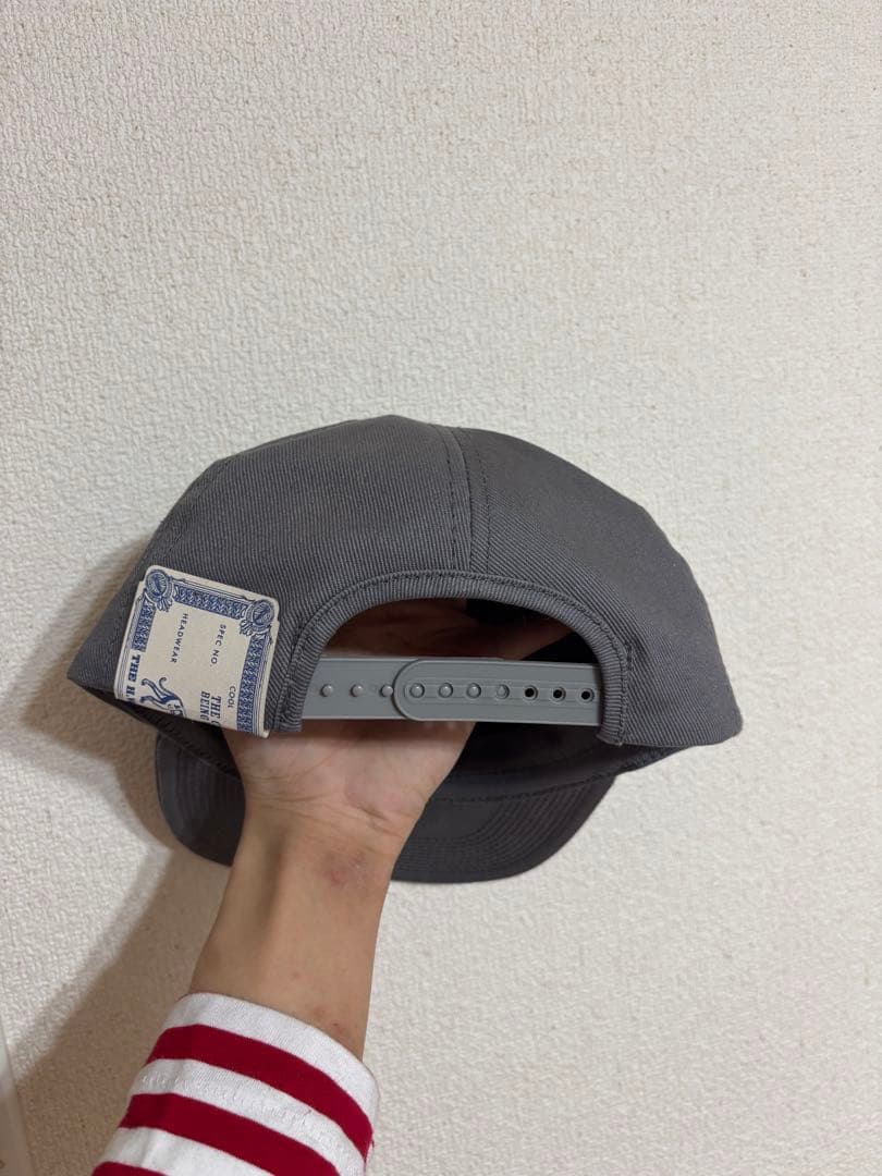 H.W.DOG & Co. グレーキャップ サイズ36
