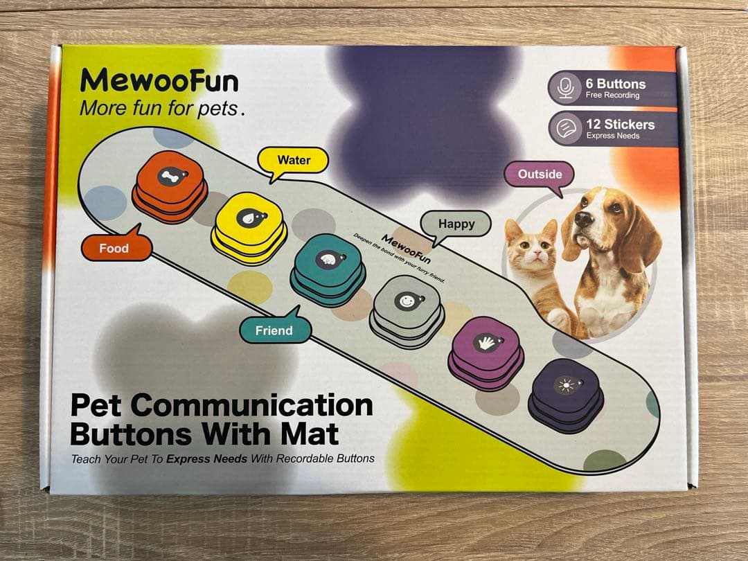 MewooFun ペットコミュニケーションボタンセット