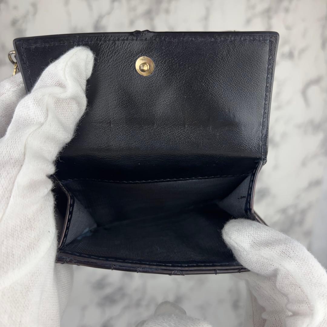 115 Christian Dior Lady Dior ロータスウォレット