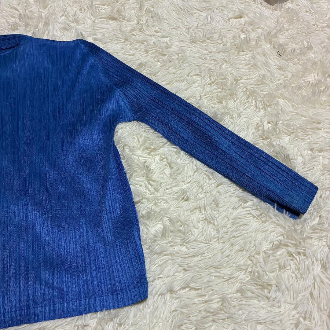 【美品】ISSEI　MIYAKE　プリーツプリーズ　長袖ジャケット　Lサイズ
