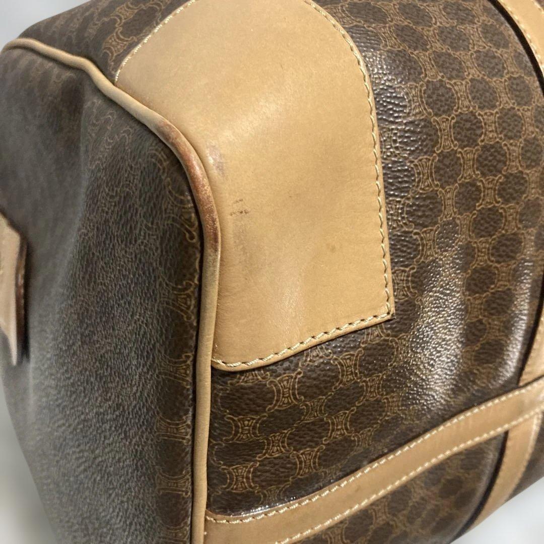 CELINE セリーヌ マカダム ボストンバッグ JM13 南京錠付