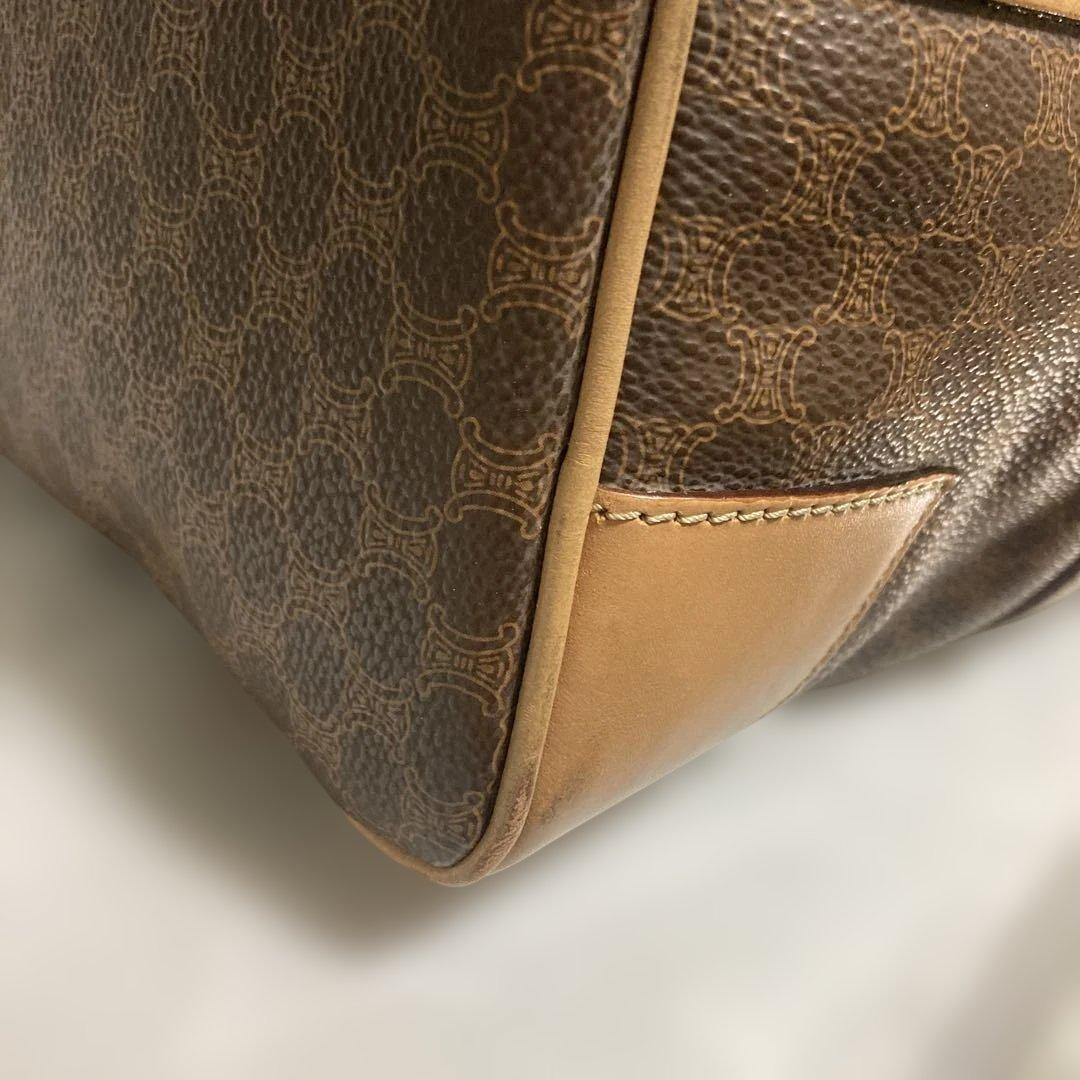 CELINE セリーヌ マカダム ボストンバッグ JM13 南京錠付