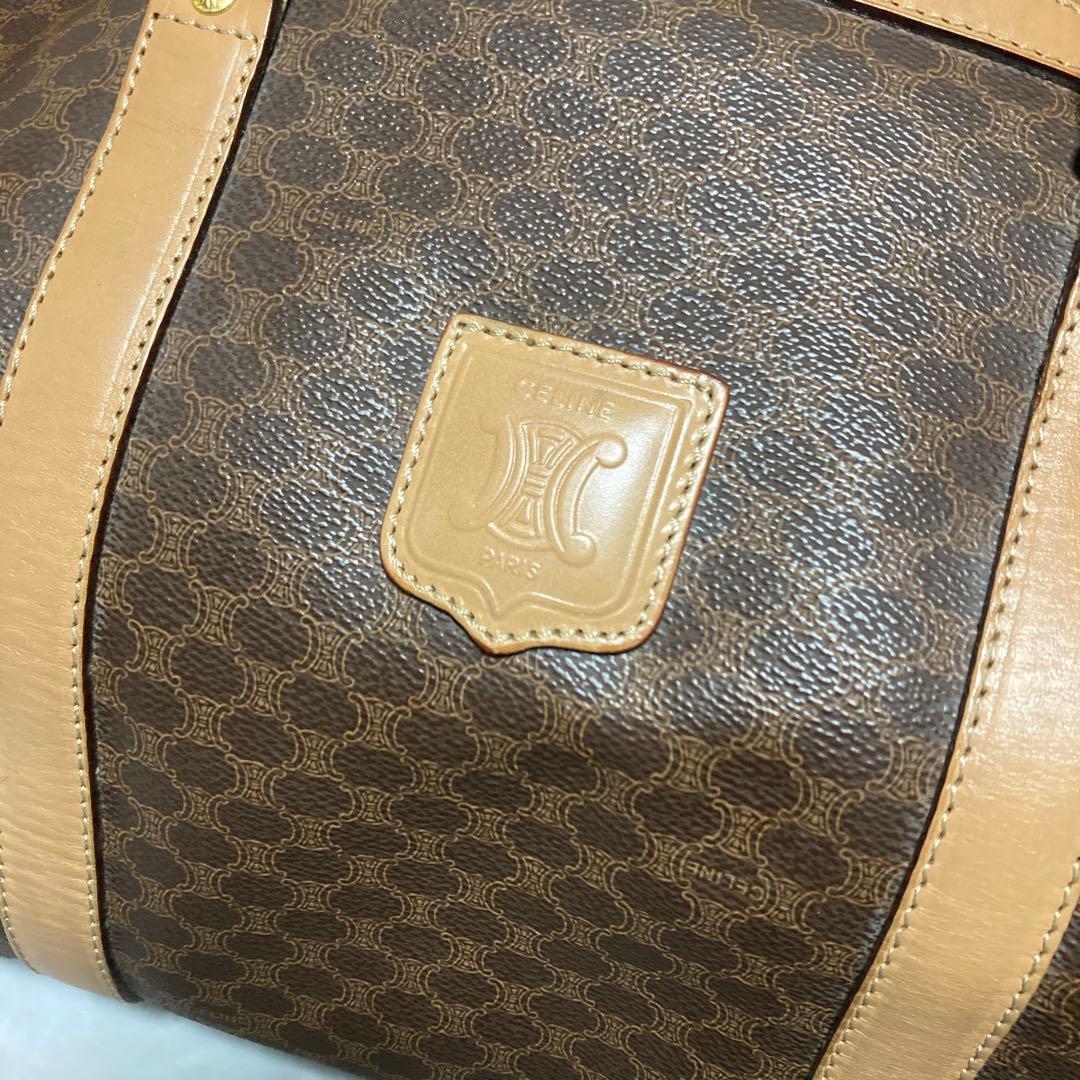 CELINE セリーヌ マカダム ボストンバッグ JM13 南京錠付