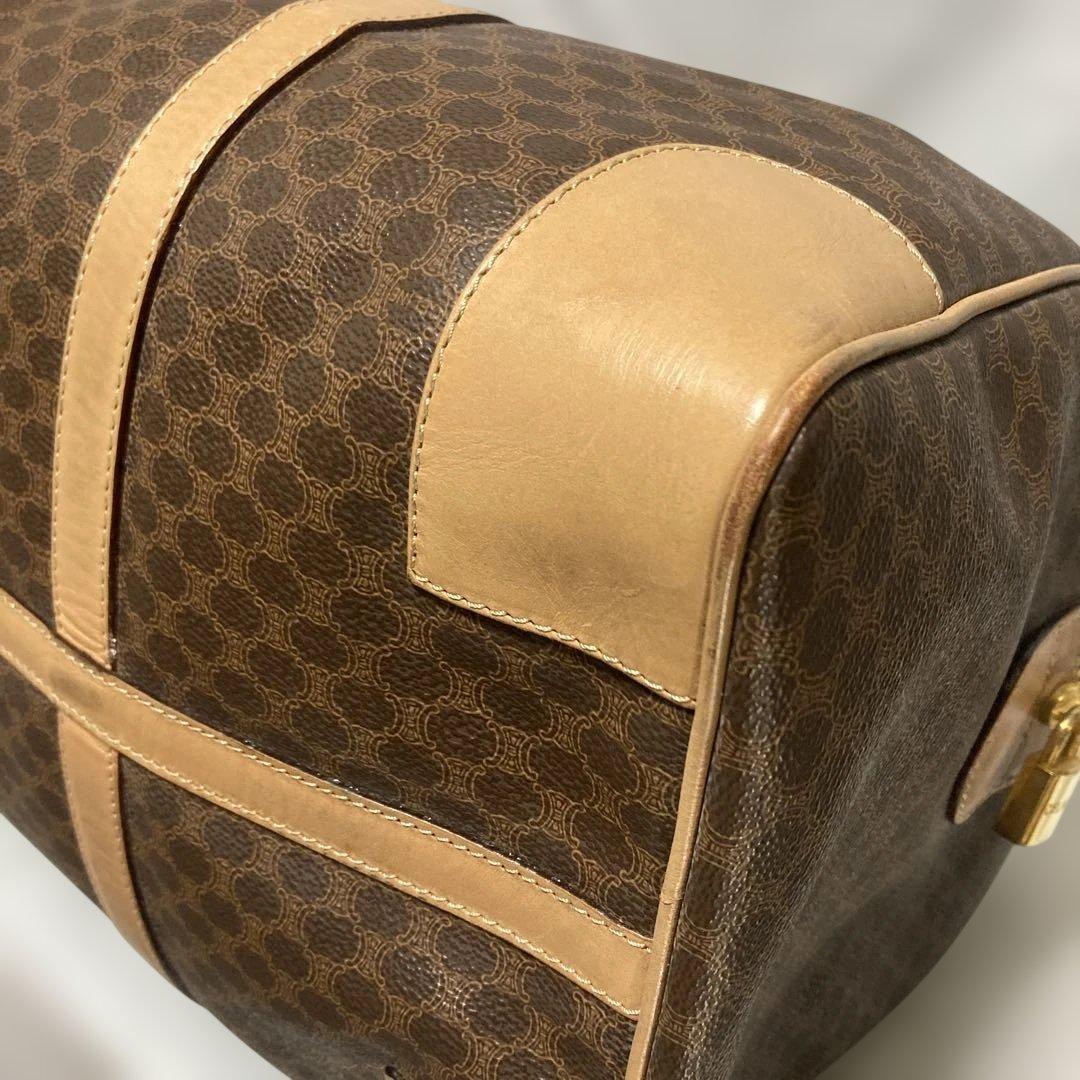 CELINE セリーヌ マカダム ボストンバッグ JM13 南京錠付