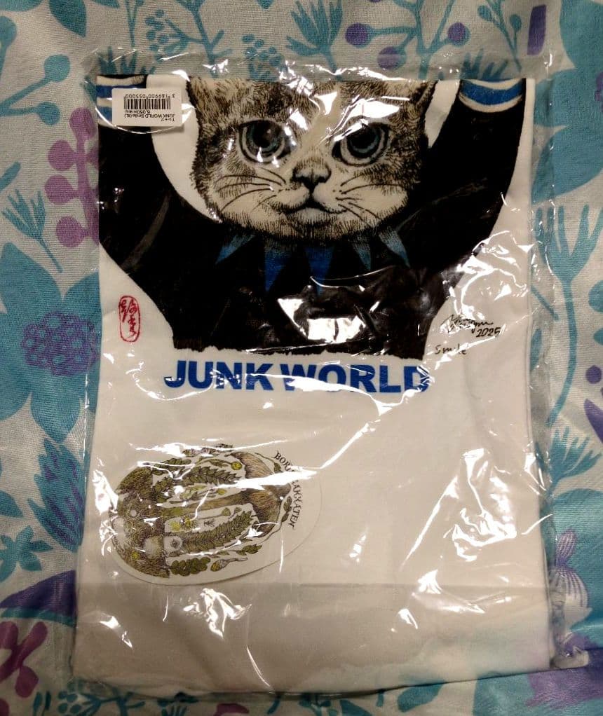 ボリス雑貨店 ヒグチユウコ JUNK WORLD SmileTシャツ