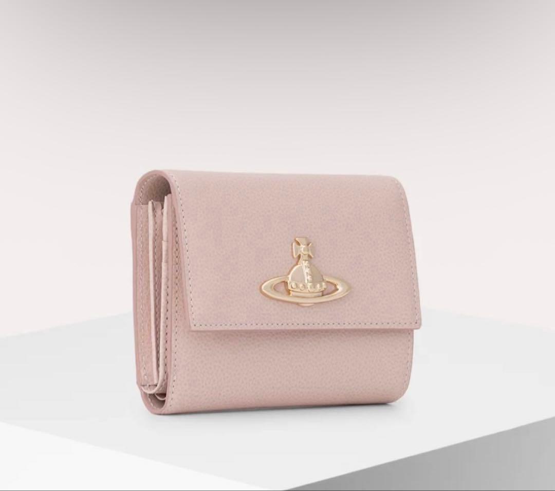 【新品】Vivienne Westwood ファスナー付き三つ折り財布