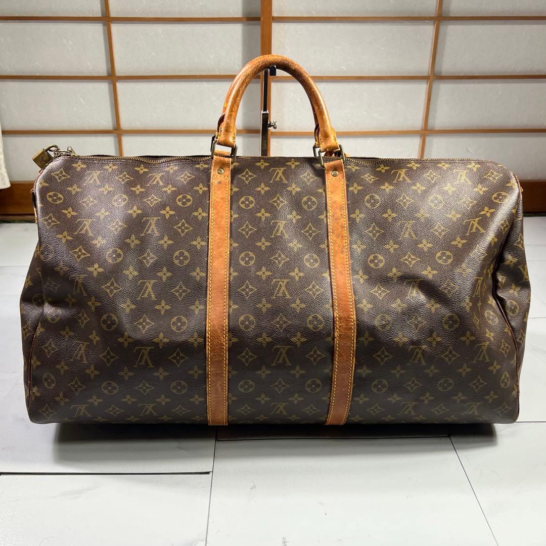LOUIS VUITTON キーポル バンドリエール60 モノグラム ボストン