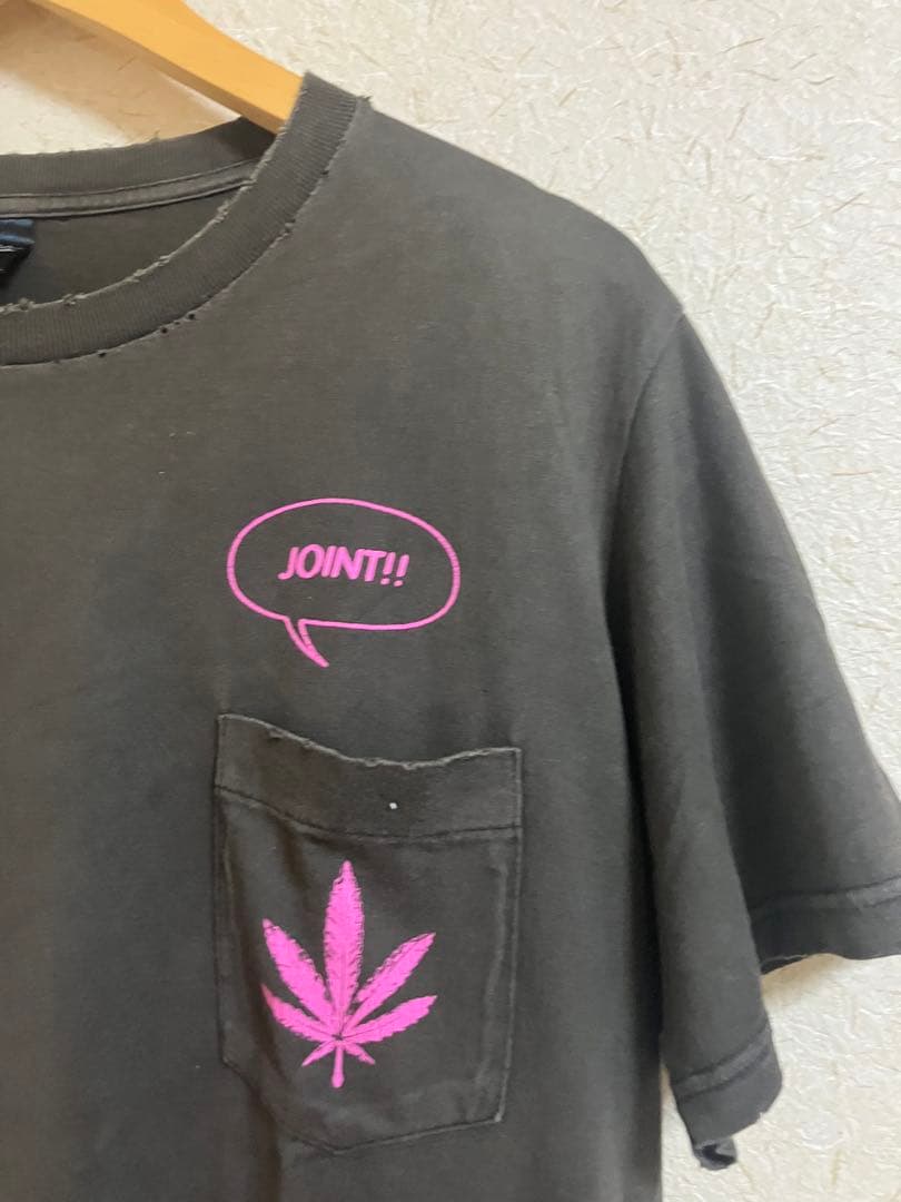 05SS NUMBER NINE ダメージ加工 JOINT ポケTシャツ