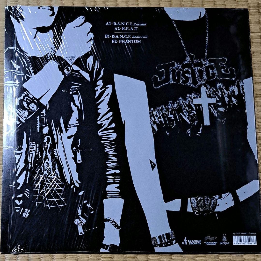 Justice　D.A.N.C.E　12インチ　シュリンク付き　レコード