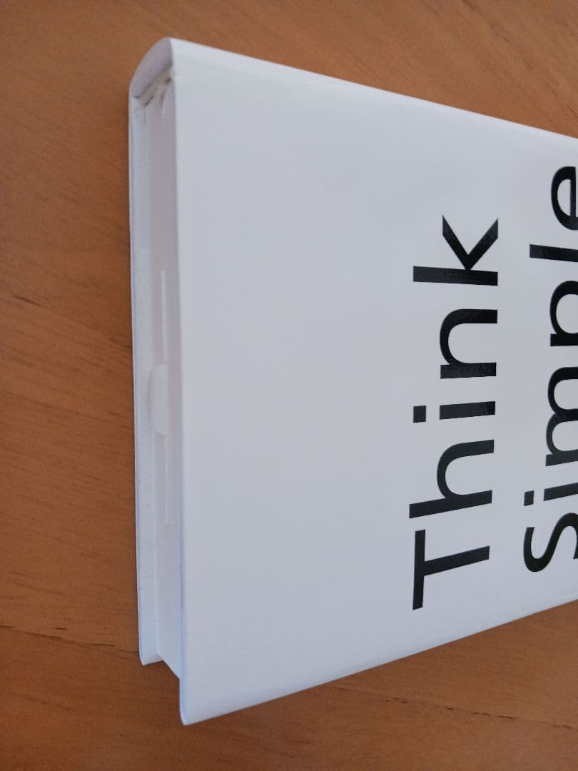 「Think Simple」本 ケンシーガル