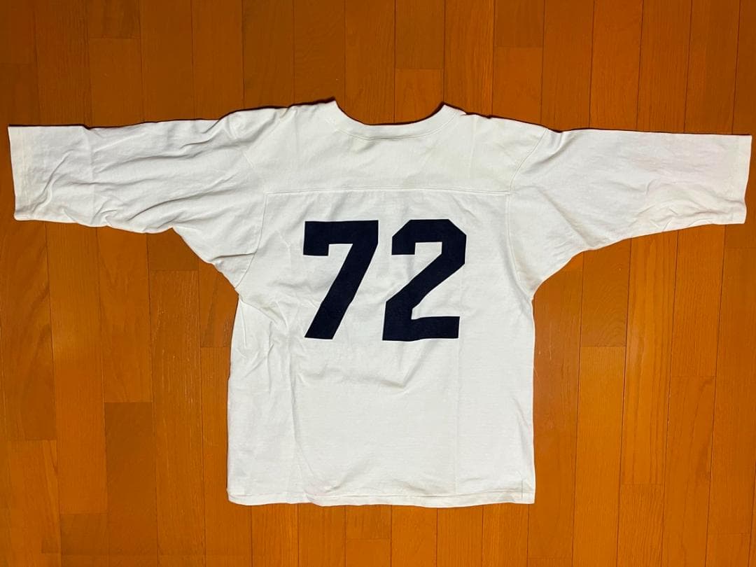 CHAMPION TRUE TO ARCHIVES 7分袖フットボールTシャツ