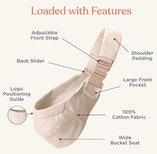 Ergobaby Upsie エルゴベビー アップシー スリング Nベージュ