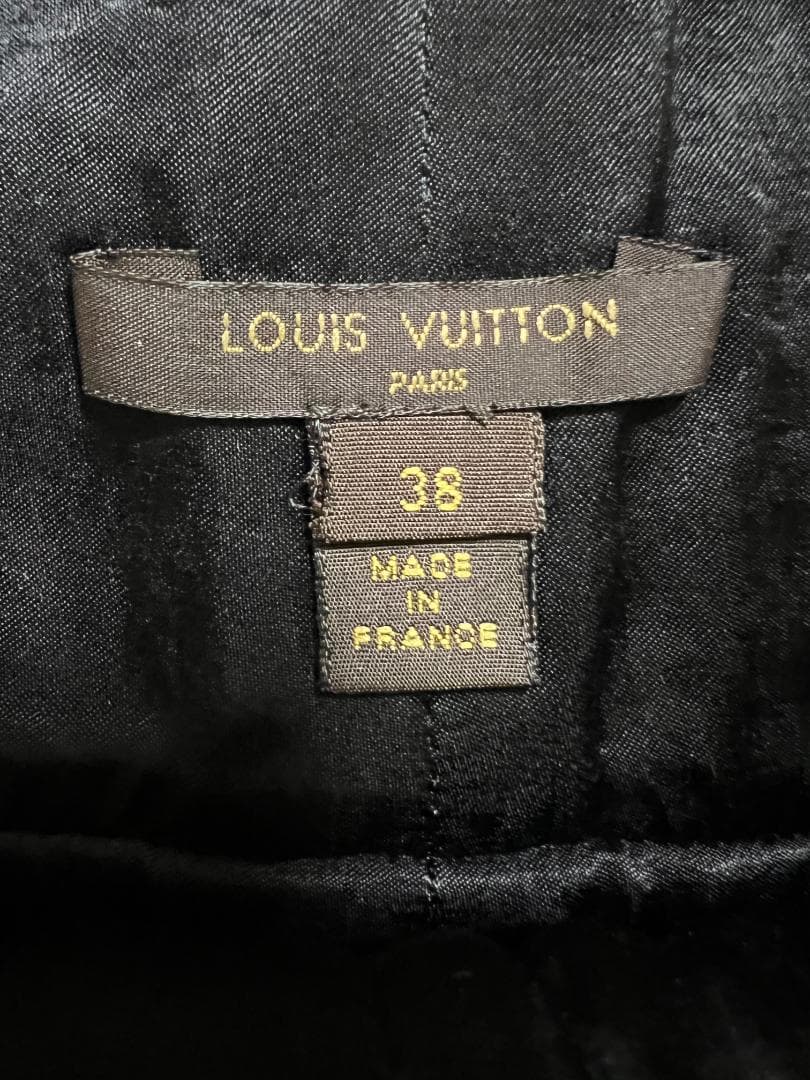 ルイヴィトン LOUIS VUITTON キュロットショートパンツ ハイウェスト