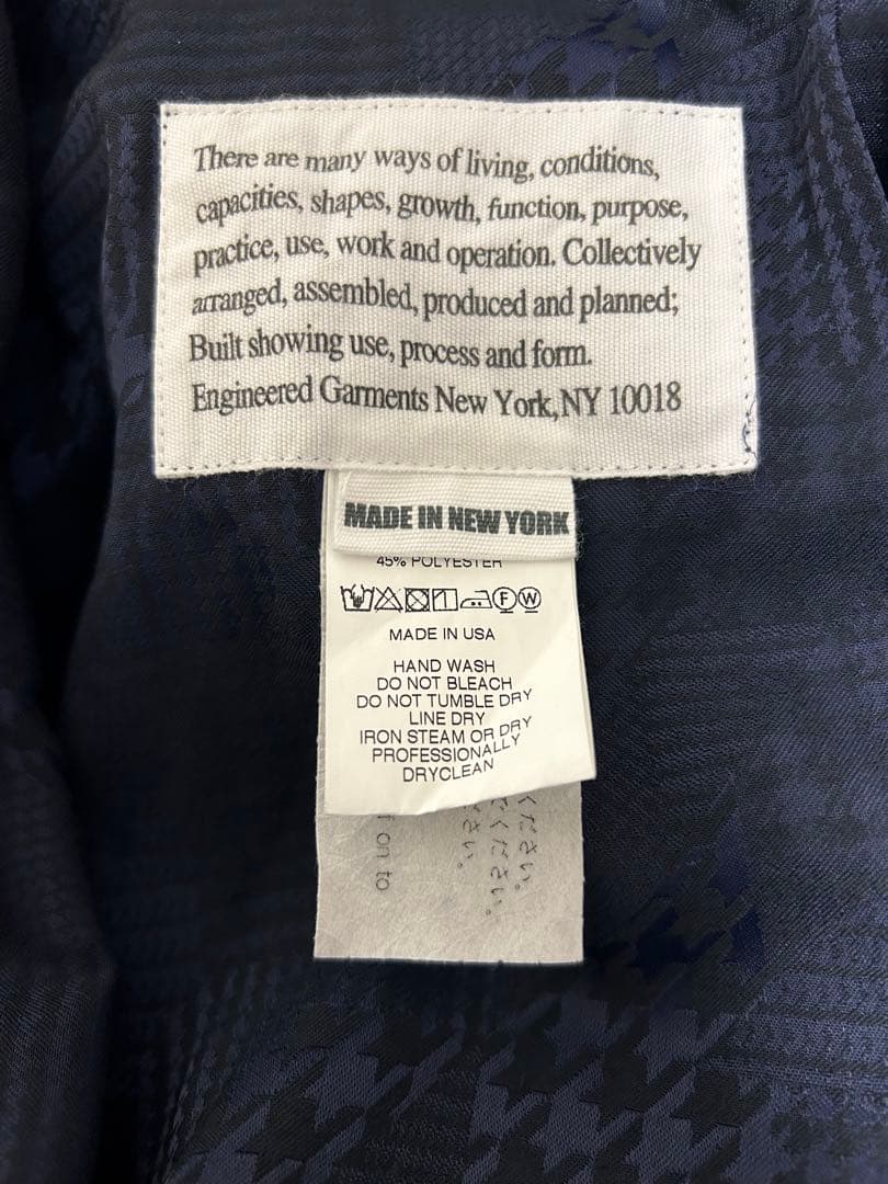 スーツ Engineered Garments Combi Suit Jacquard