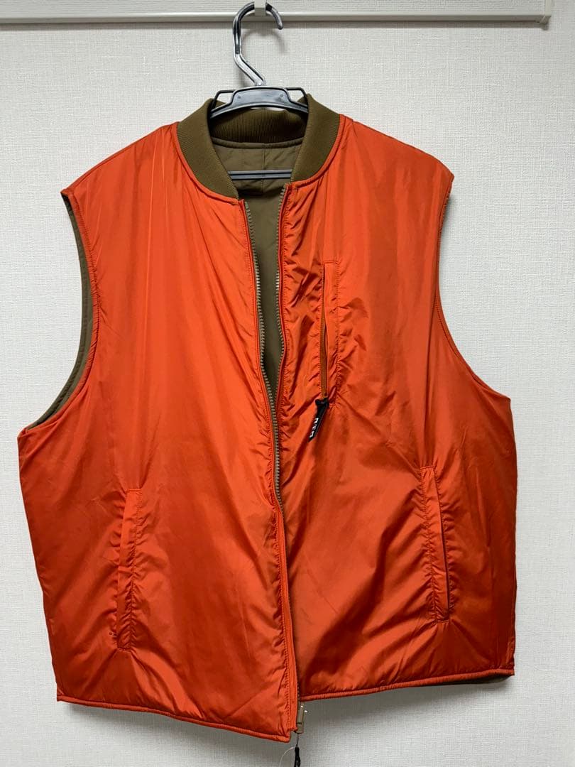 トップス pwa TWO-FACE QUILTED VEST