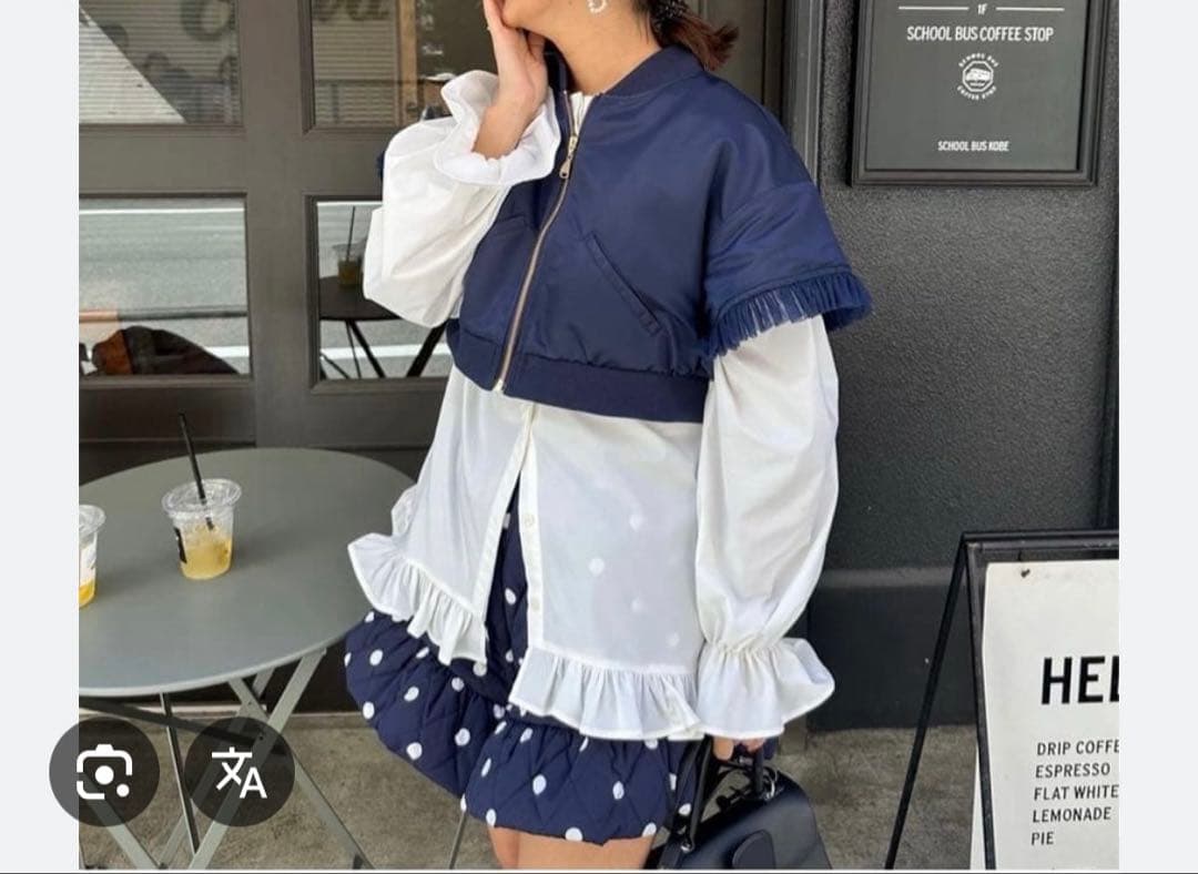 ロージーモンスターマシュマロフリルドットキルティングショートパンツ