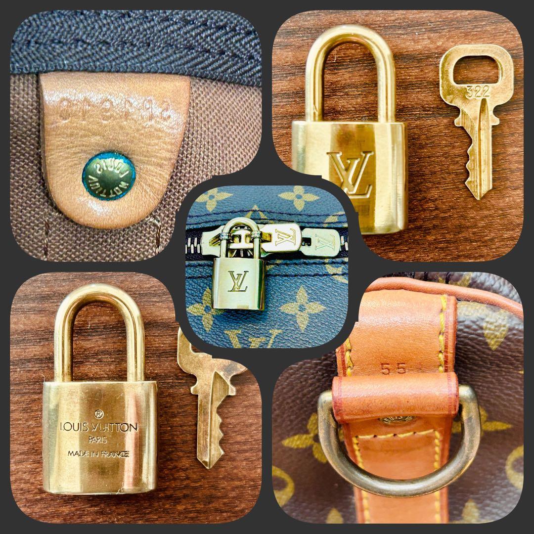 LOUIS VUITTON ルイヴィトン モノグラム キーポル55ボストンバッグ