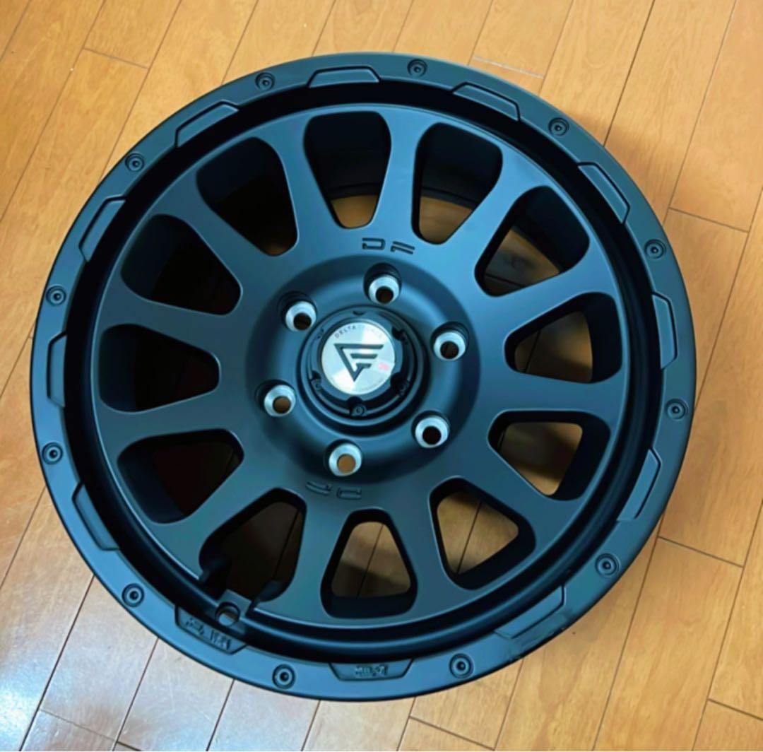 17インチ アルミホイール 6穴139.7 デルタフォース オーバル 8J 1本