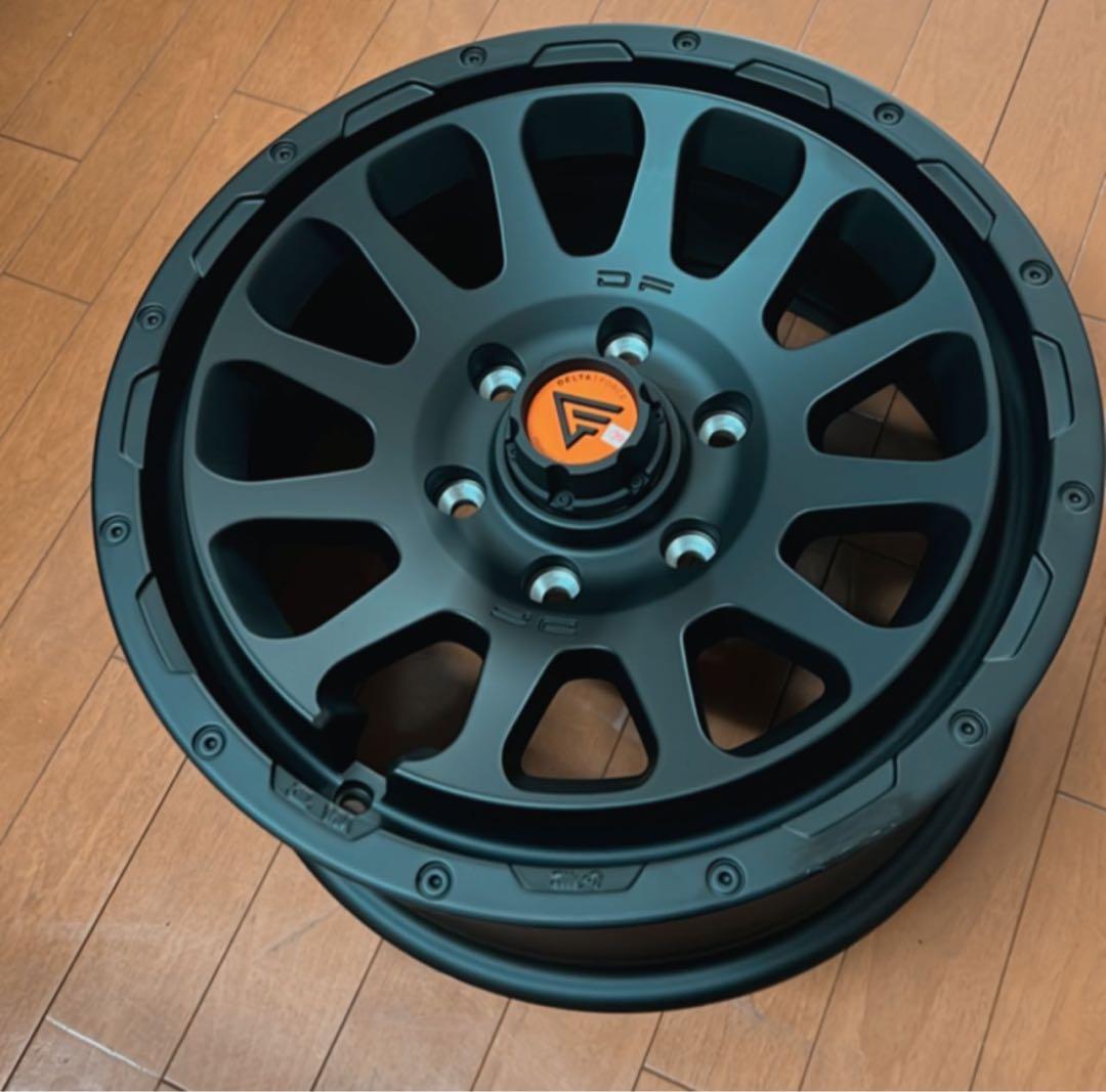 17インチ アルミホイール 6穴139.7 デルタフォース オーバル 8J 1本