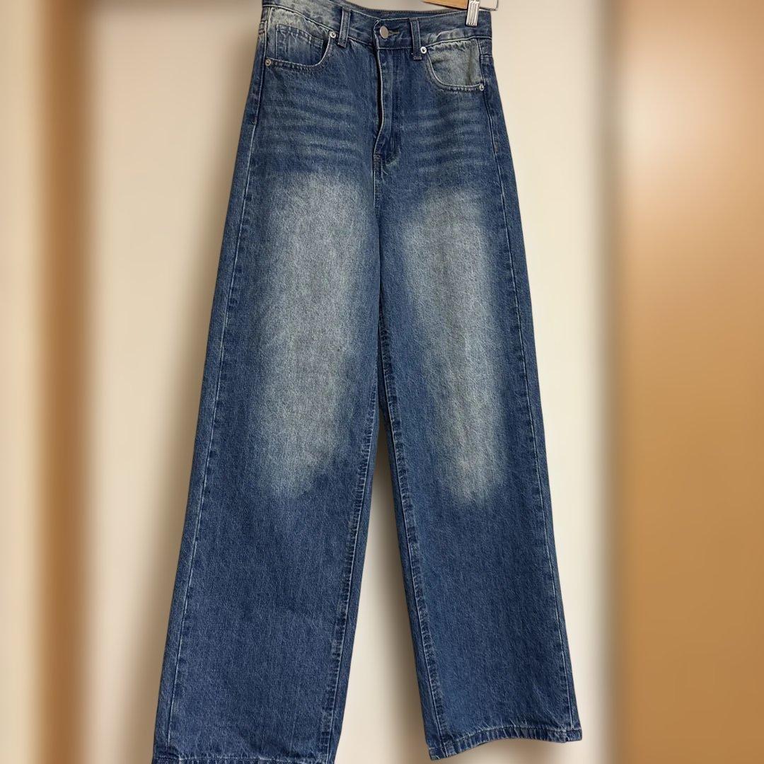 TWW denim ワイドレッグデニム