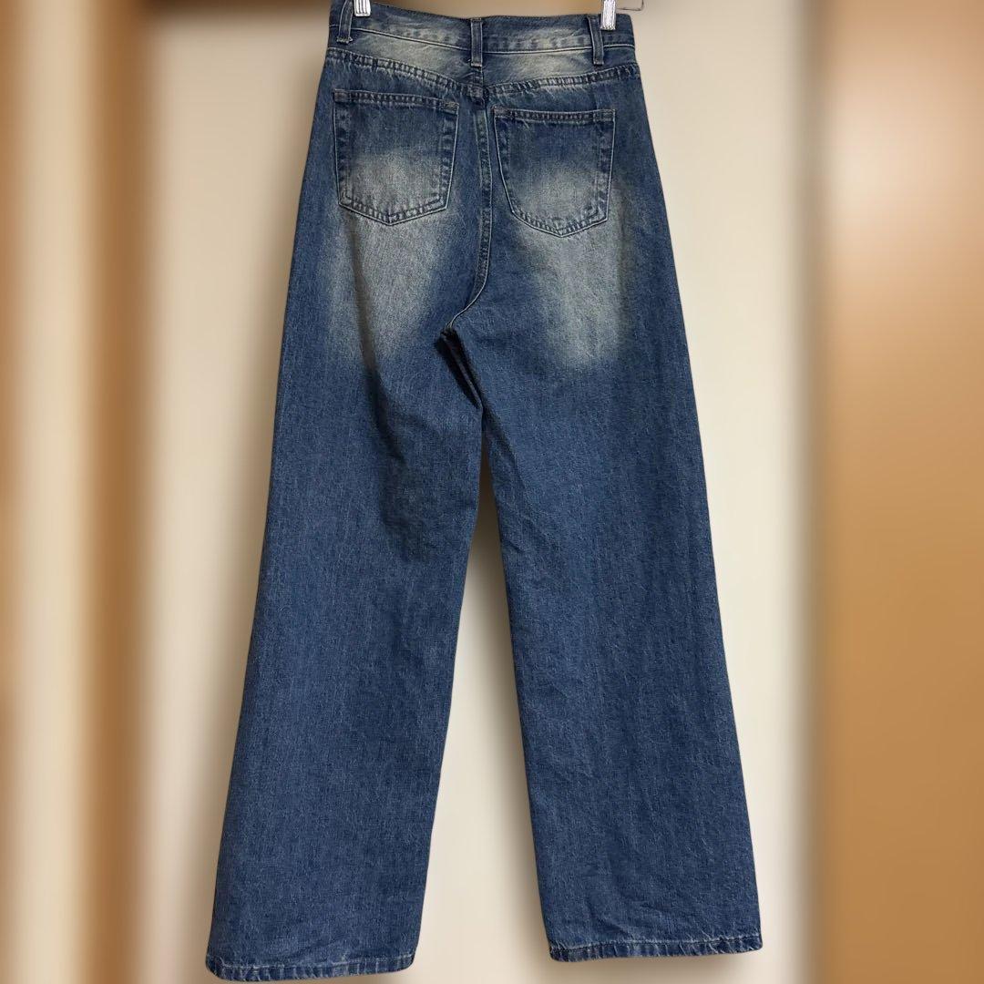 TWW denim ワイドレッグデニム