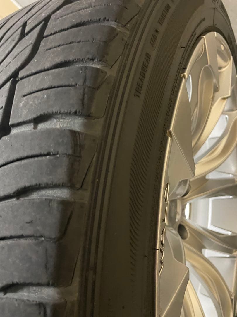WALD JARRETジャレット ホイール22インチ10.5J 5穴PCD150