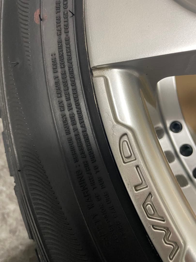 WALD JARRETジャレット ホイール22インチ10.5J 5穴PCD150
