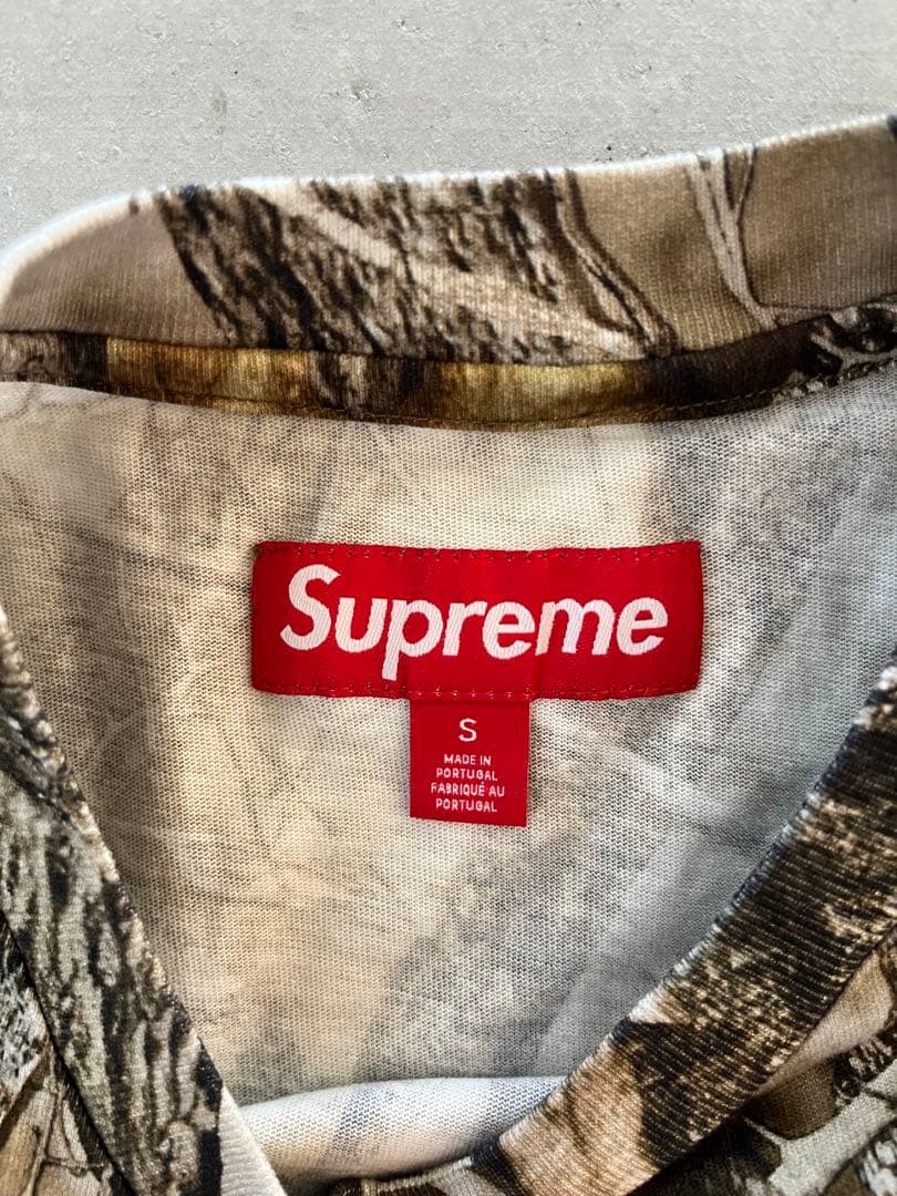supremeリアルツリーTシャツsmall boxロゴ