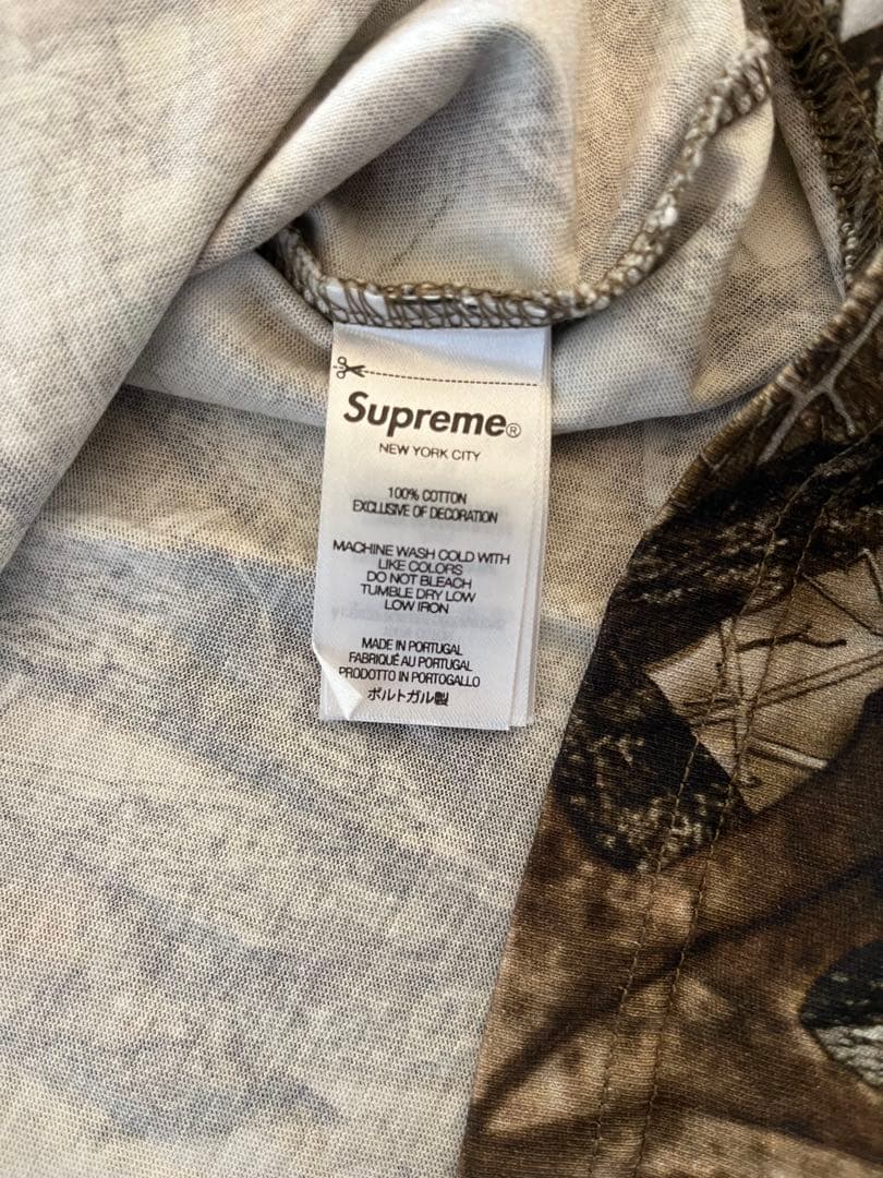 supremeリアルツリーTシャツsmall boxロゴ