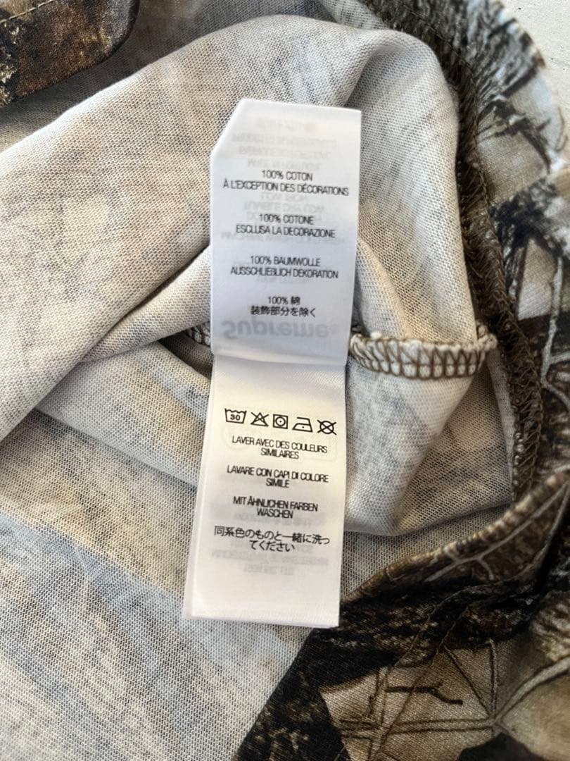 supremeリアルツリーTシャツsmall boxロゴ